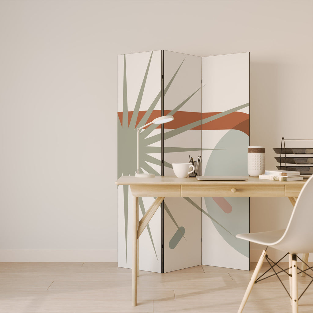 SHAPESHIFT FUSION Biombo Decorativo de 3 Painéis