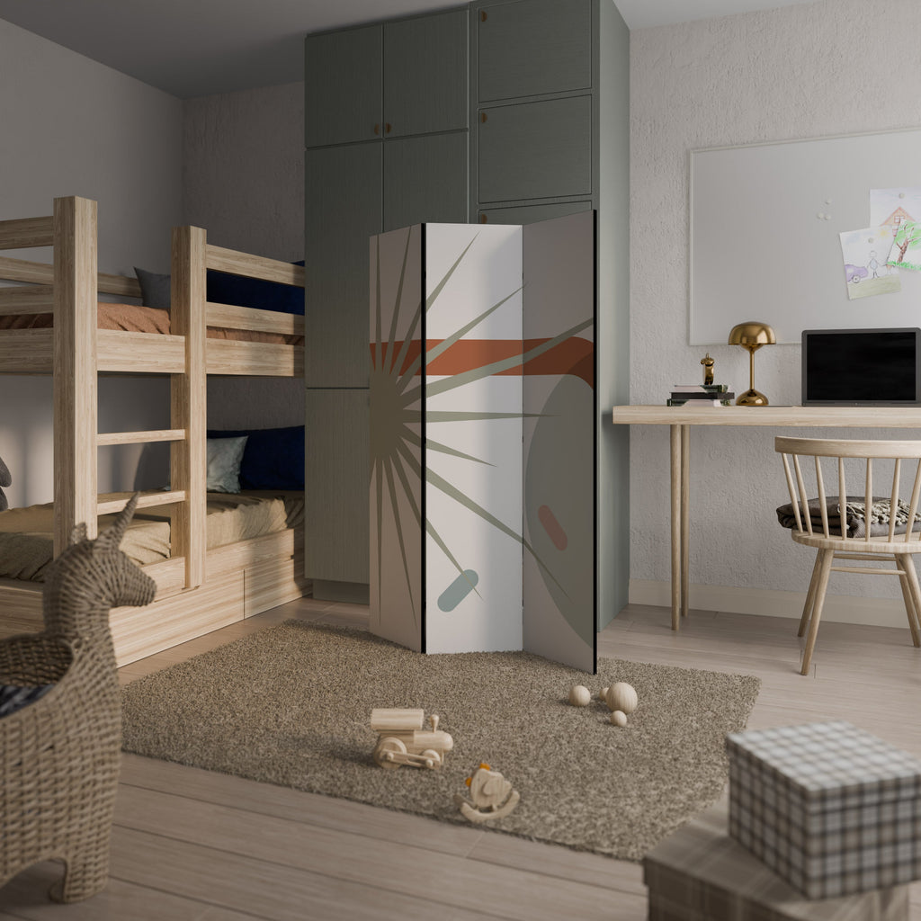 SHAPESHIFT FUSION Biombo Decorativo de 3 Painéis