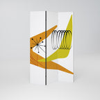 MAGNETIC HIT Biombo Decorativo de 3 Painéis