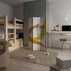 MAGNETIC HIT Biombo Decorativo de 3 Painéis