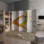 MAGNETIC HIT Biombo Decorativo de 6 Painéis