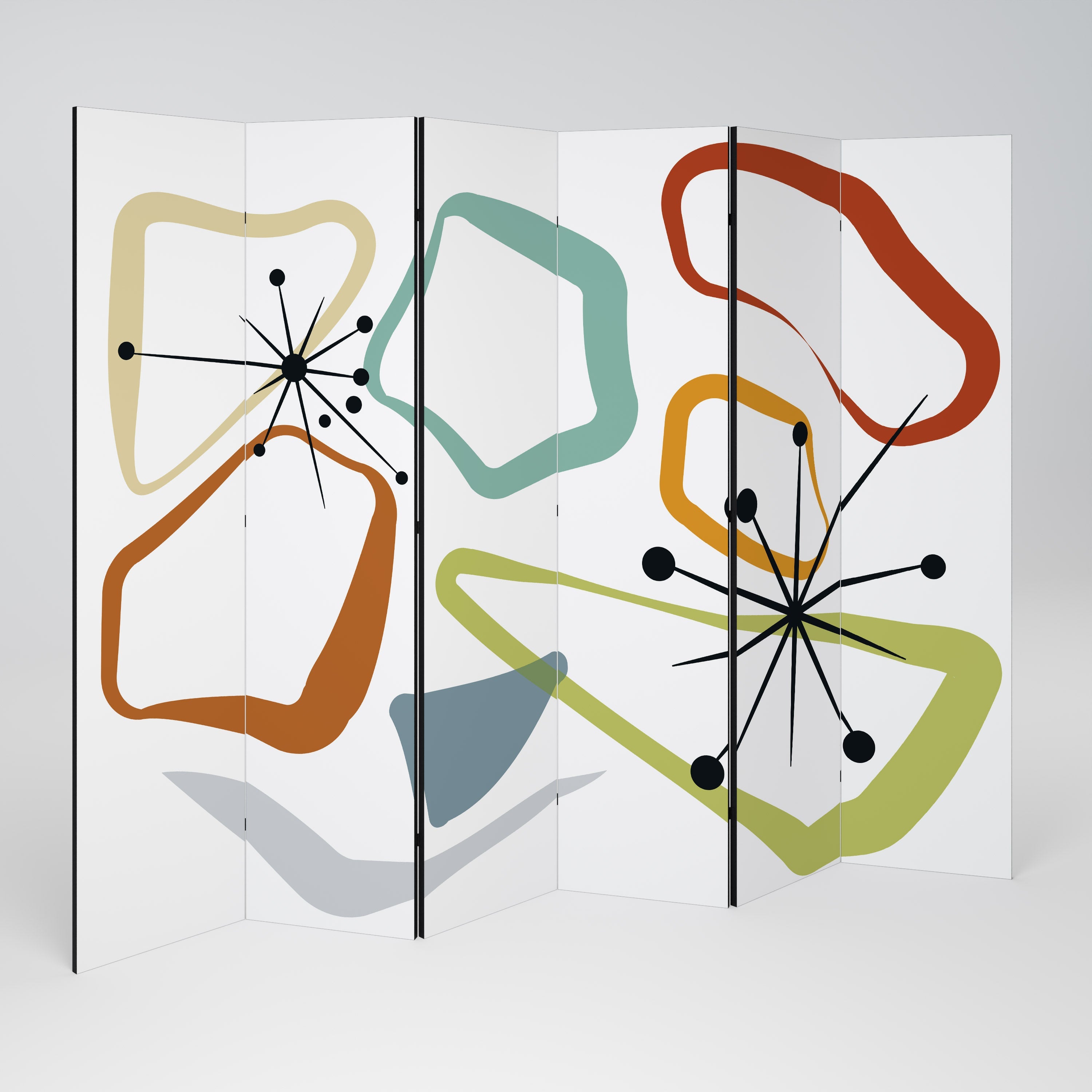 INTO THE RIM Biombo Decorativo de 6 Painéis