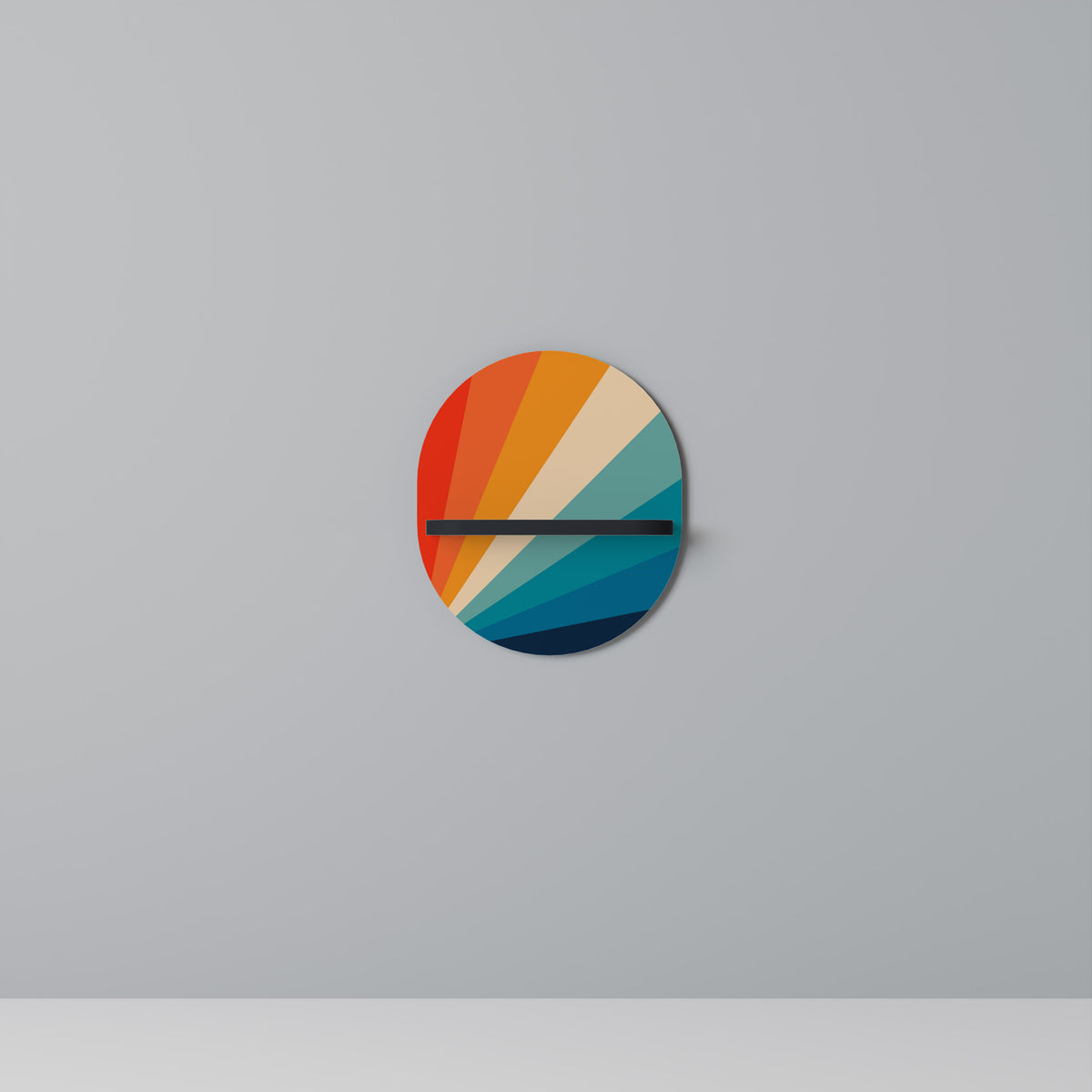 PRISM CONCUSSION Art Shelf
