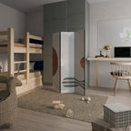 QUIET SNAPSHOT Biombo Decorativo de 3 Painéis