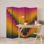 GOLDEN FADE Decorative 5-Panel Room Divider