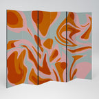 FLOATING BURN 6-Panel Room Divider