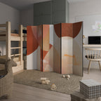 LEVITATING HOURS Biombo Decorativo de 6 Painéis