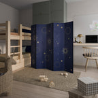 MIDNIGHT PATH Biombo Decorativo de 5 Painéis