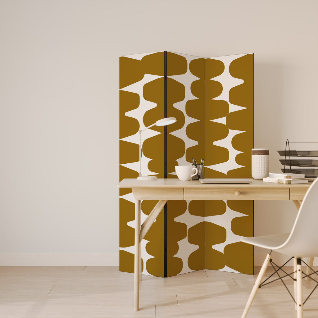 MOLTEN ECHOES Biombo de 3 Painéis