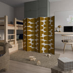 MOLTEN ECHOES Biombo Decorativo de 5 Painéis