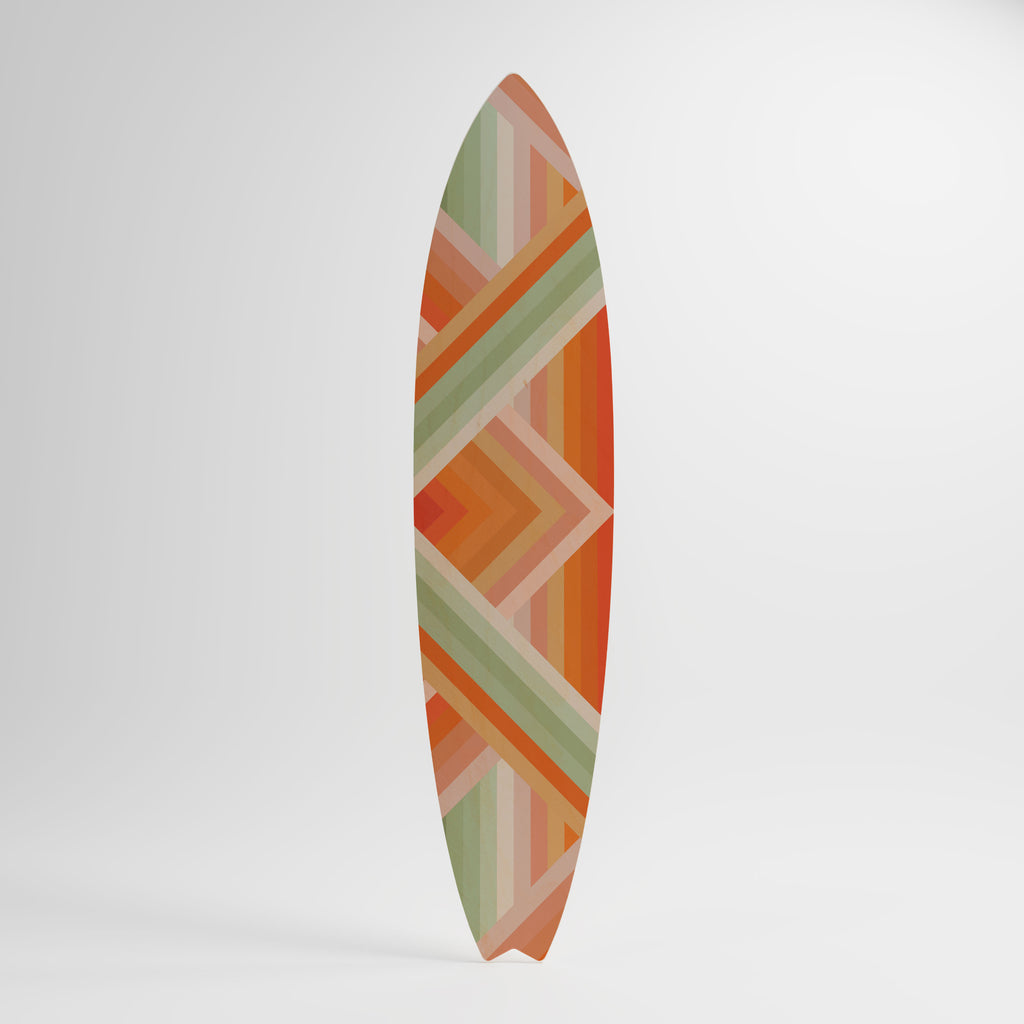 GRADIENT PICKS Painel Decorativo Prancha de Surf
