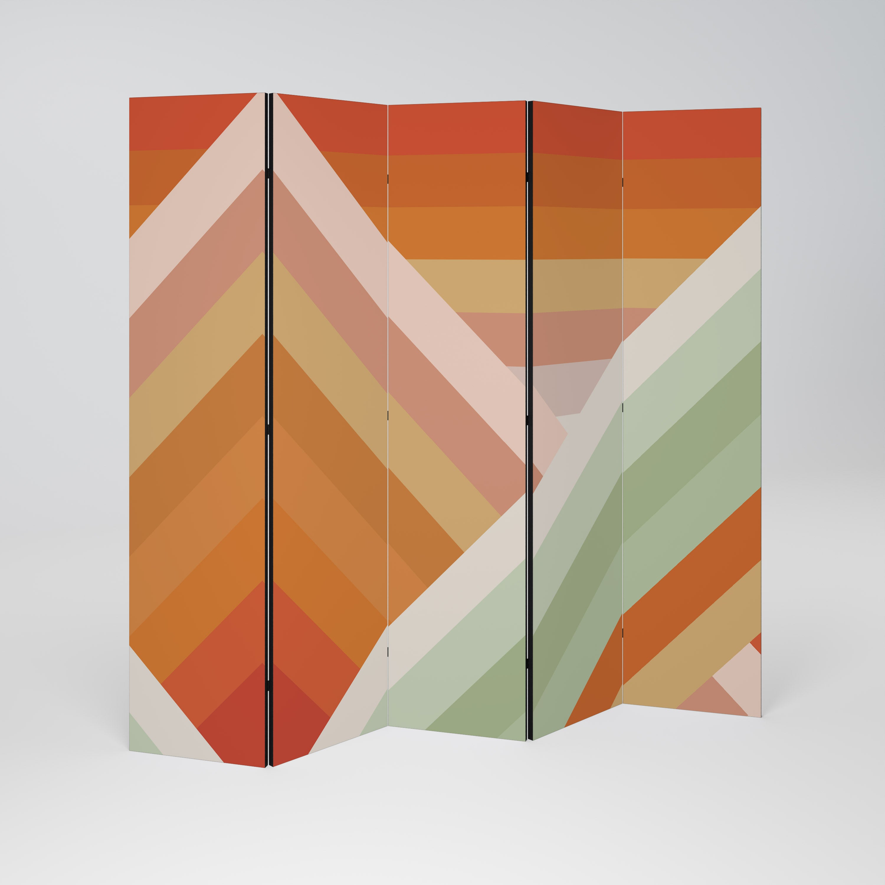 GRADIENT PICKS 5-Panel Room Divider