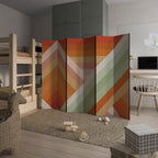 GRADIENT PICKS Biombo Decorativo de 6 Painéis