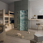 ASIAN SWAY Biombo Decorativo de 3 Painéis