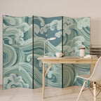 ASIAN SWAY Decorative 6-Panel Room Divider