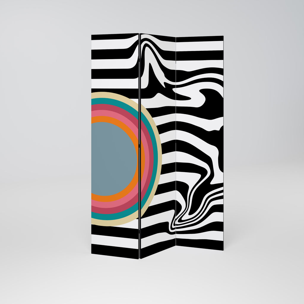 SPECTRA SHOWCASE Biombo de 3 Painéis