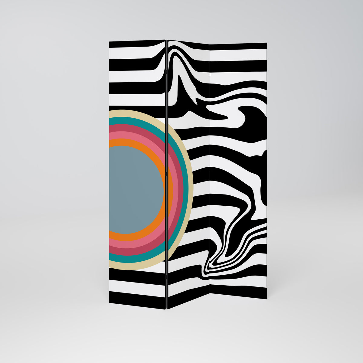 SPECTRA SHOWCASE Biombo de 3 Painéis