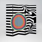 SPECTRA SHOWCASE Biombo Decorativo de 5 Painéis