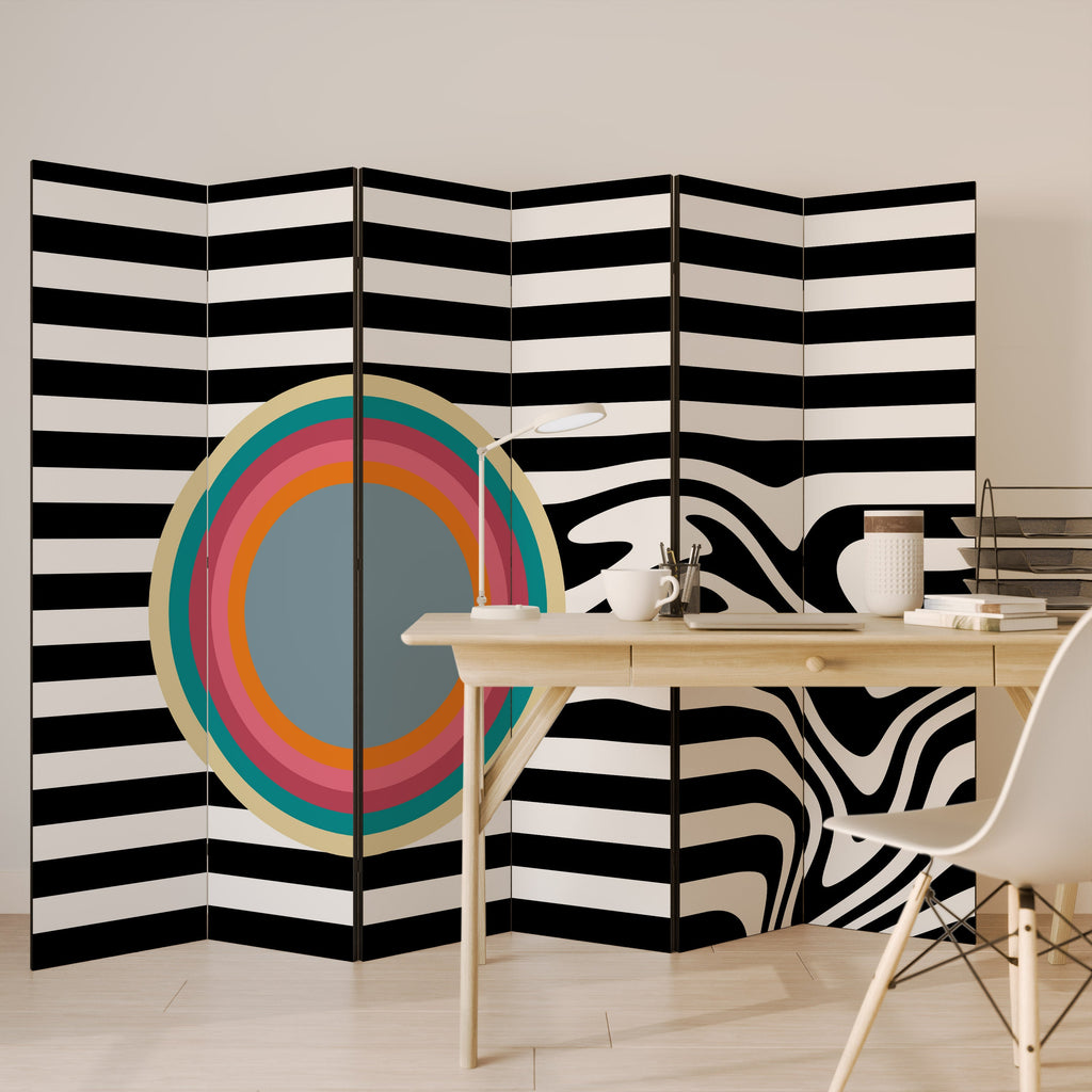 SPECTRA SHOWCASE Biombo Decorativo de 6 Painéis