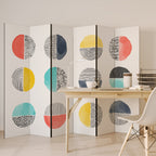 SHAPESHIFT TREASURES Biombo Decorativo de 6 Painéis