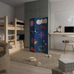 DREAMY HUMOR Biombo de 3 Painéis