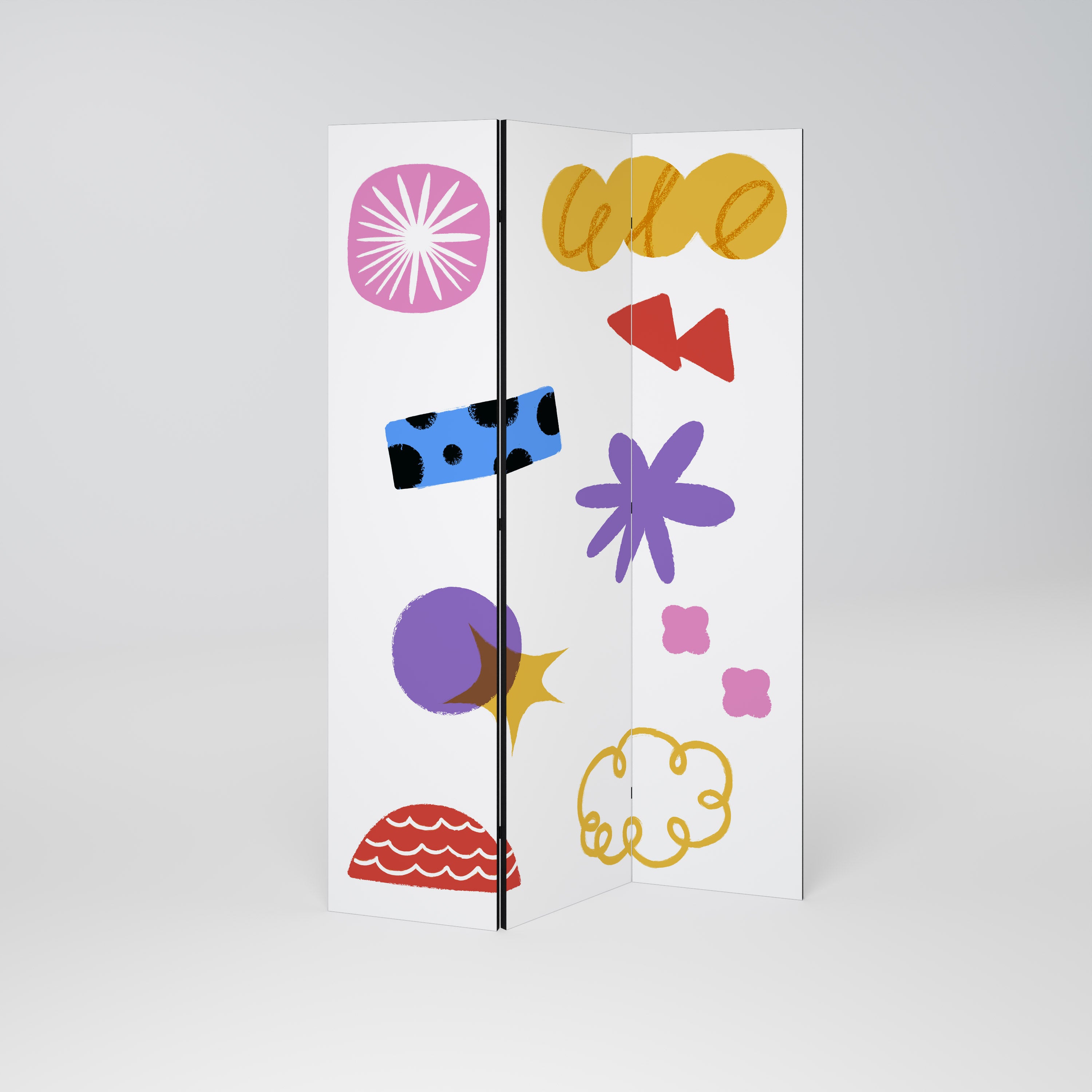 DREAMY MOOD Biombo de 3 Painéis