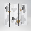 CLEAR CREATIONS Biombo de 5 Painéis