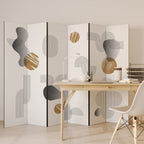 CLEAR CREATIONS 6-Panel Room Divider