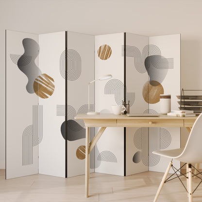 CLEAR CREATIONS Biombo de 6 Painéis