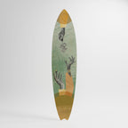 EARTH ELEMENTS Painel Decorativo Prancha de Surf