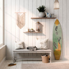 EARTH ELEMENTS Painel Decorativo Prancha de Surf