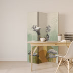 EARTH ELEMENTS Biombo de 3 Painéis