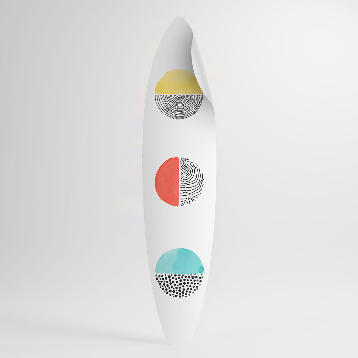SUNNY TREASURE Autocolante Prancha de Surf