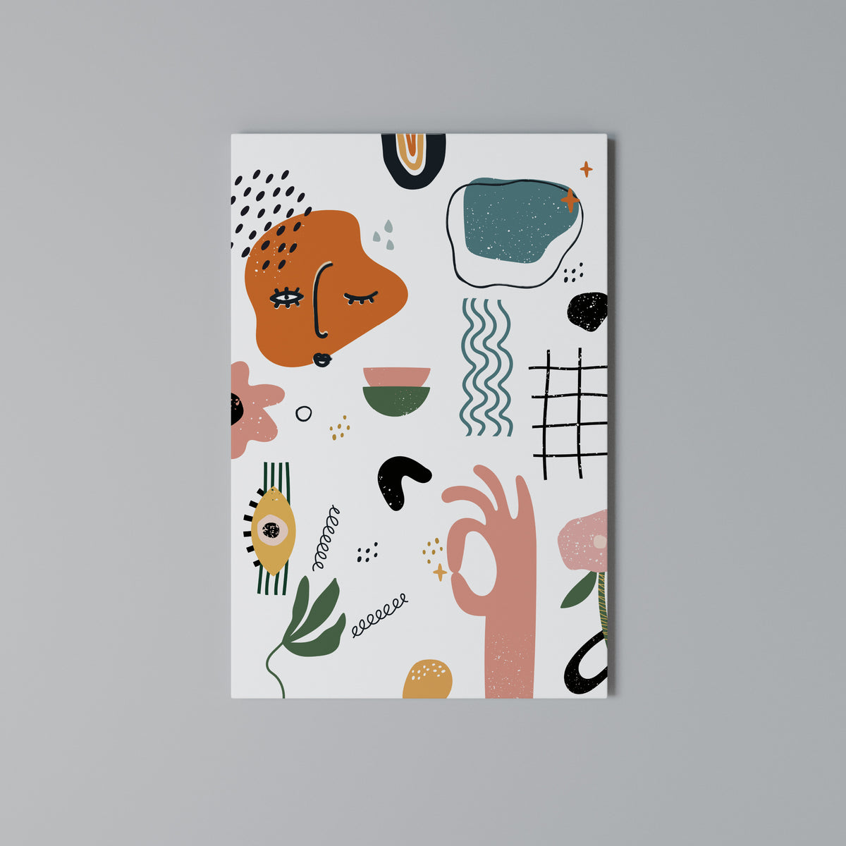 MATISSE WHIMSY Quadro em tela vertical