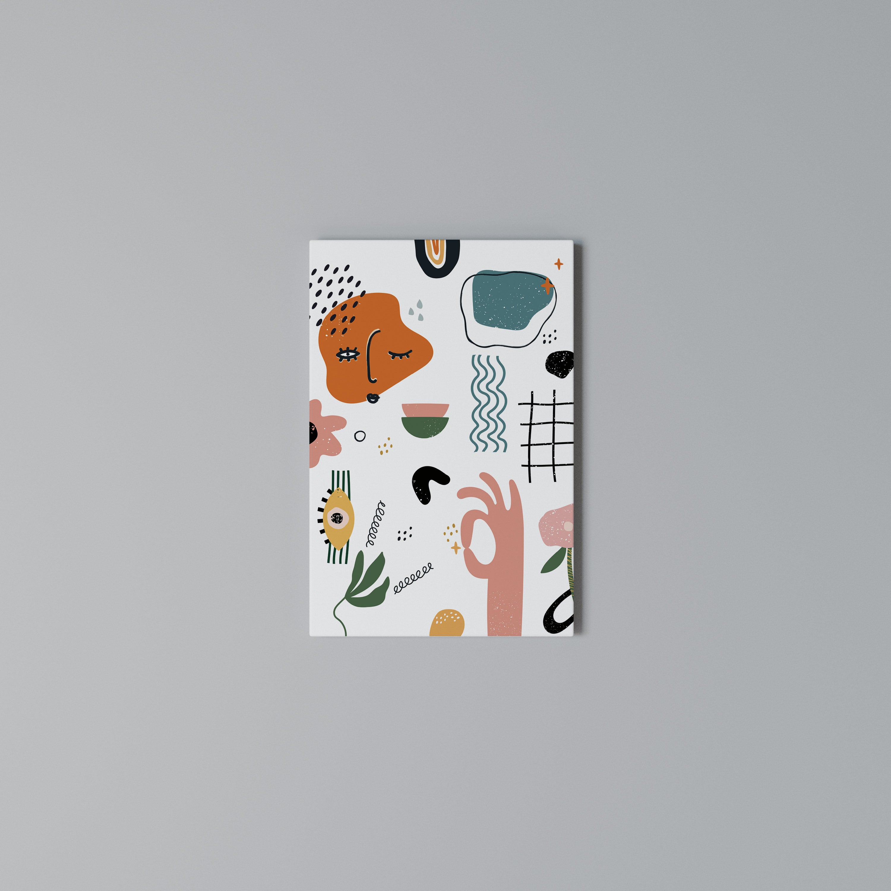 MATISSE WHIMSY Quadro em tela vertical