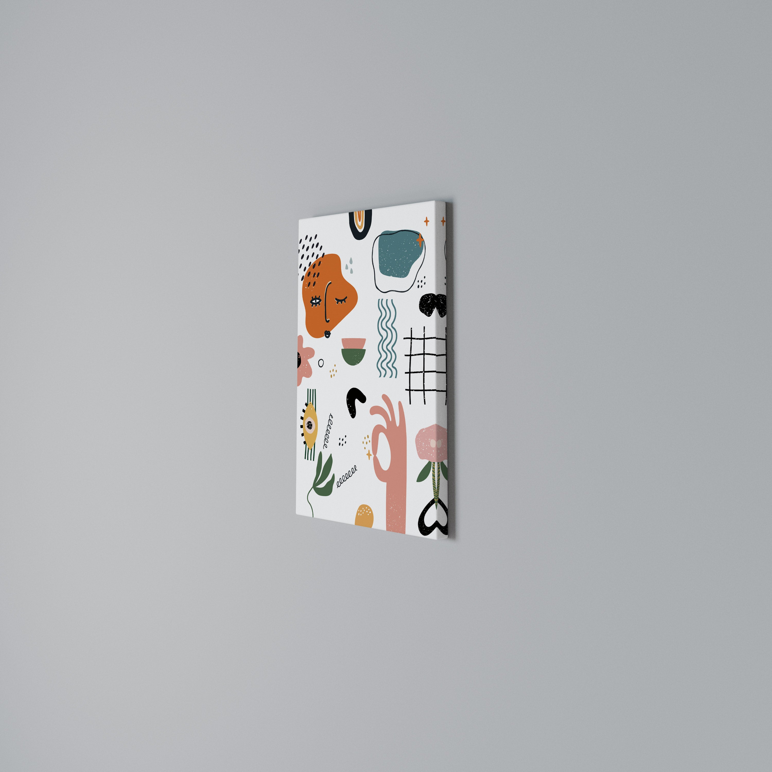 MATISSE WHIMSY Quadro em tela vertical