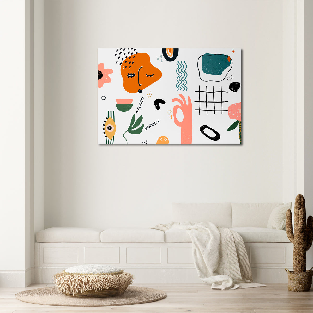 MATISSE WHIMSY Horizontal Canvas Print