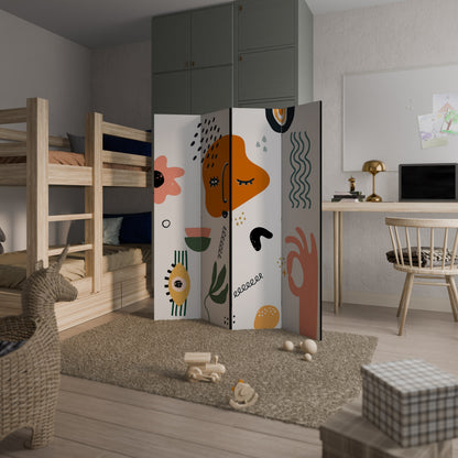 MATISSE WHIMSY Biombo de 4 Painéis