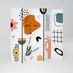 MATISSE WHIMSY Biombo Decorativo de 5 Painéis
