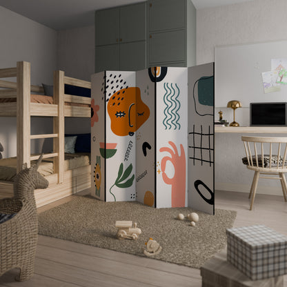 MATISSE WHIMSY Biombo de 5 Painéis