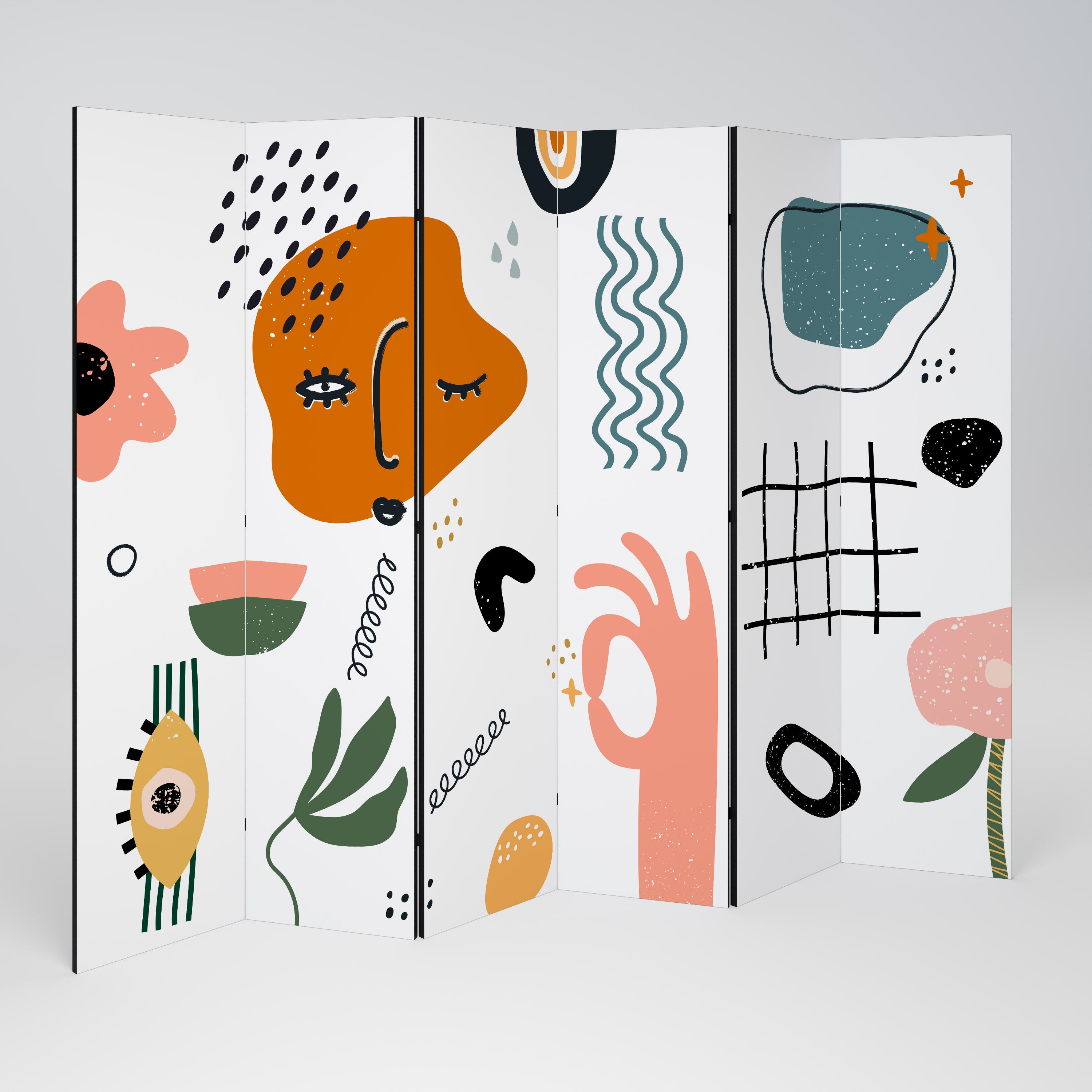 MATISSE WHIMSY Biombo de 6 Painéis