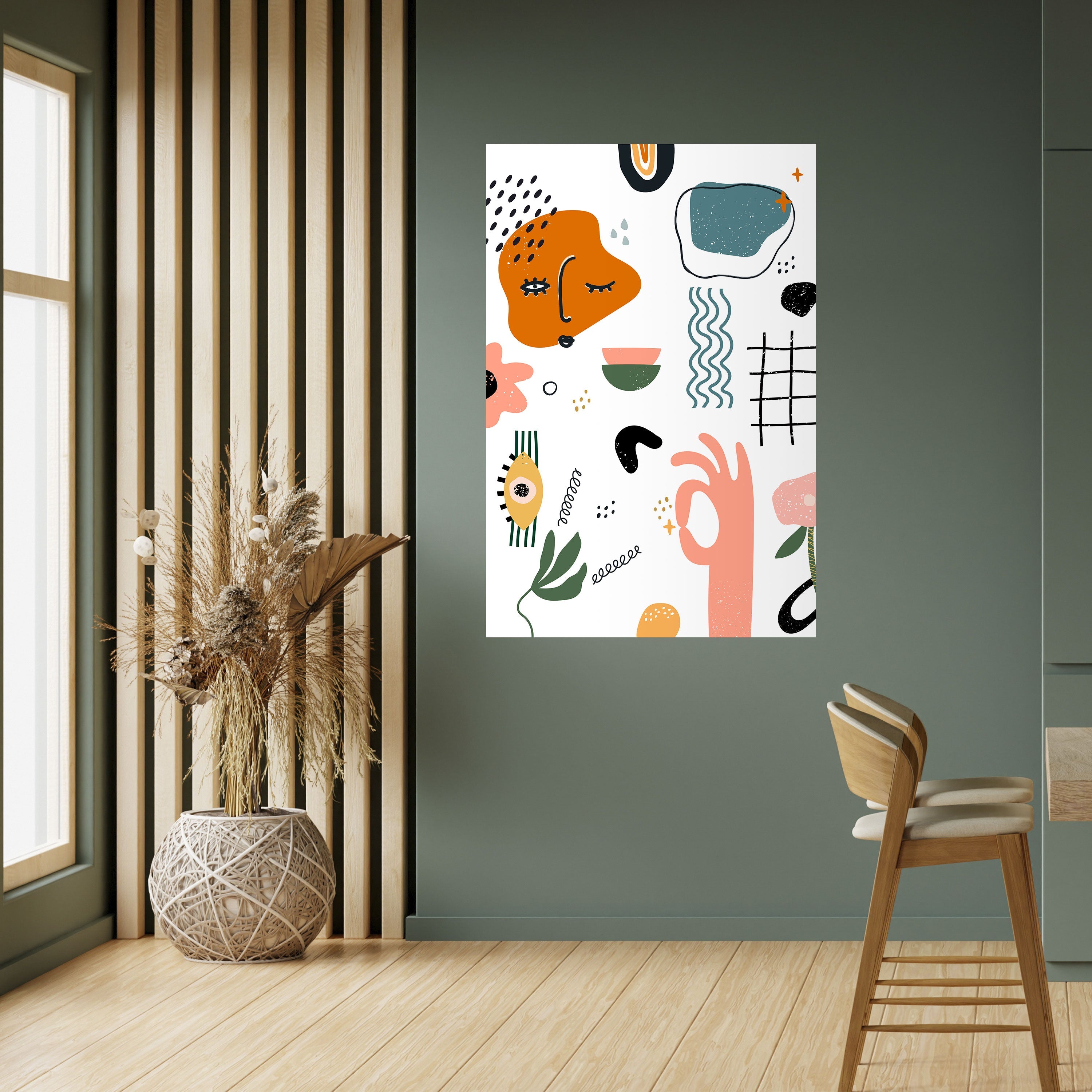 MATISSE WHIMSY Poster Vertical Autocolante