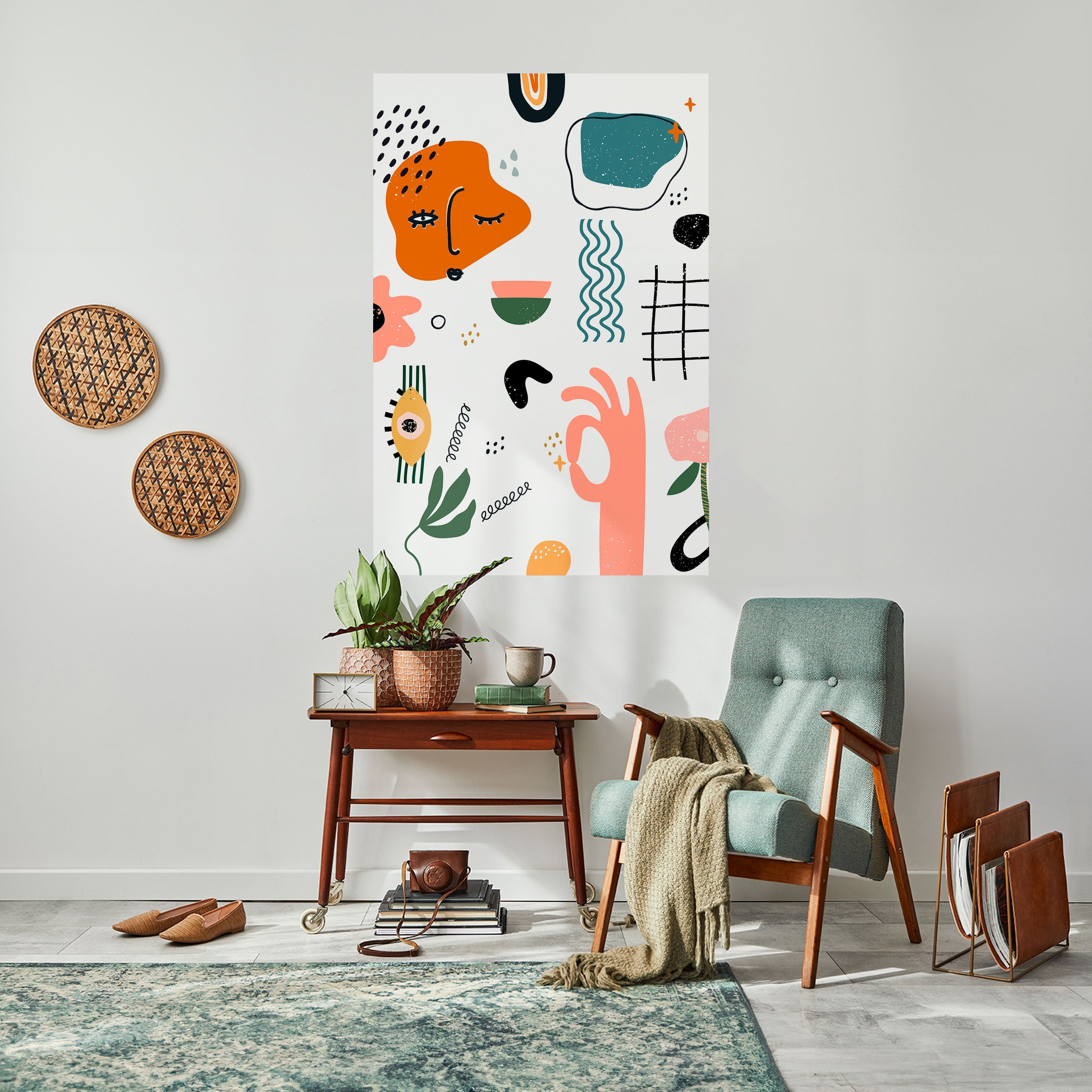 MATISSE WHIMSY Poster Vertical Autocolante