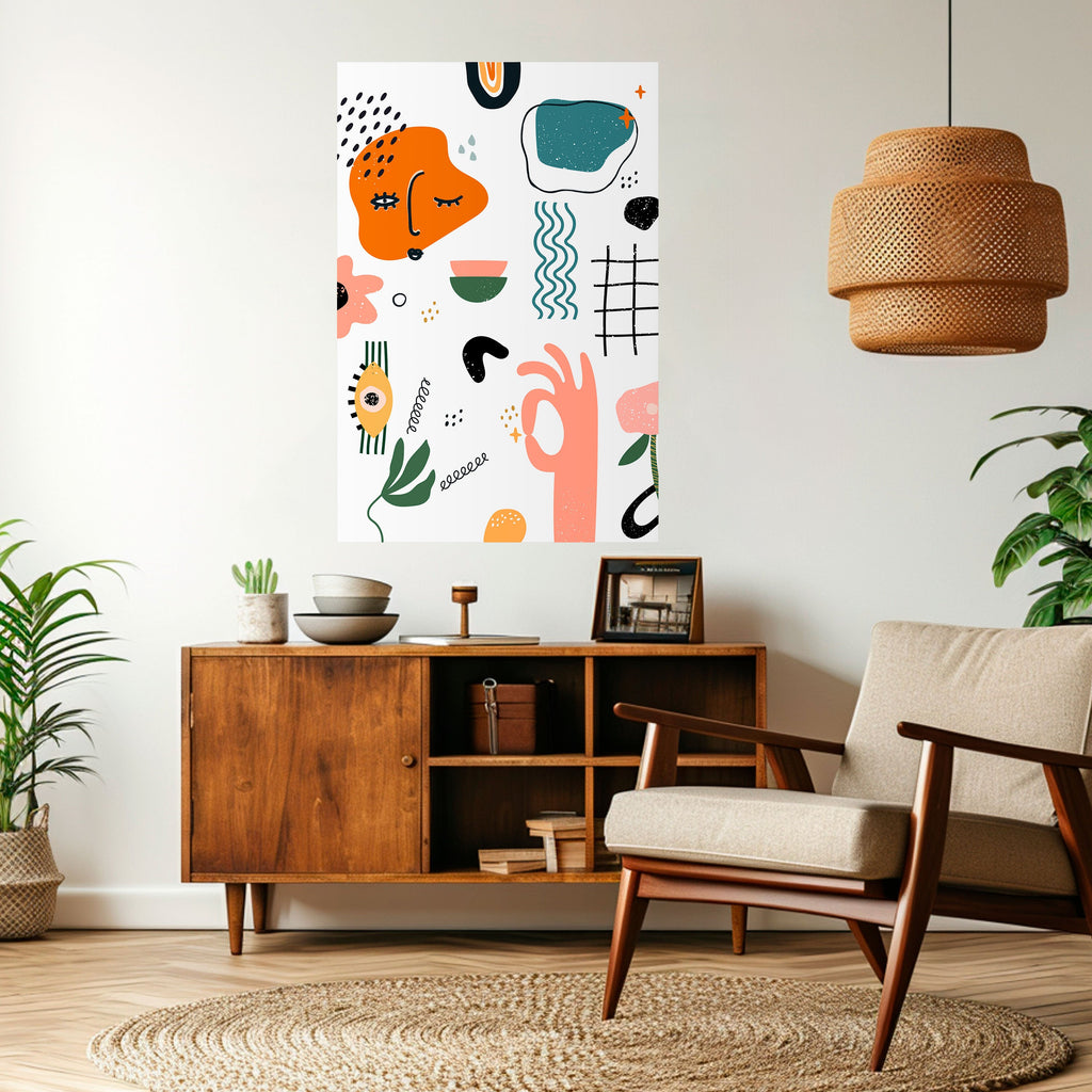 MATISSE WHIMSY Poster Vertical Autocolante