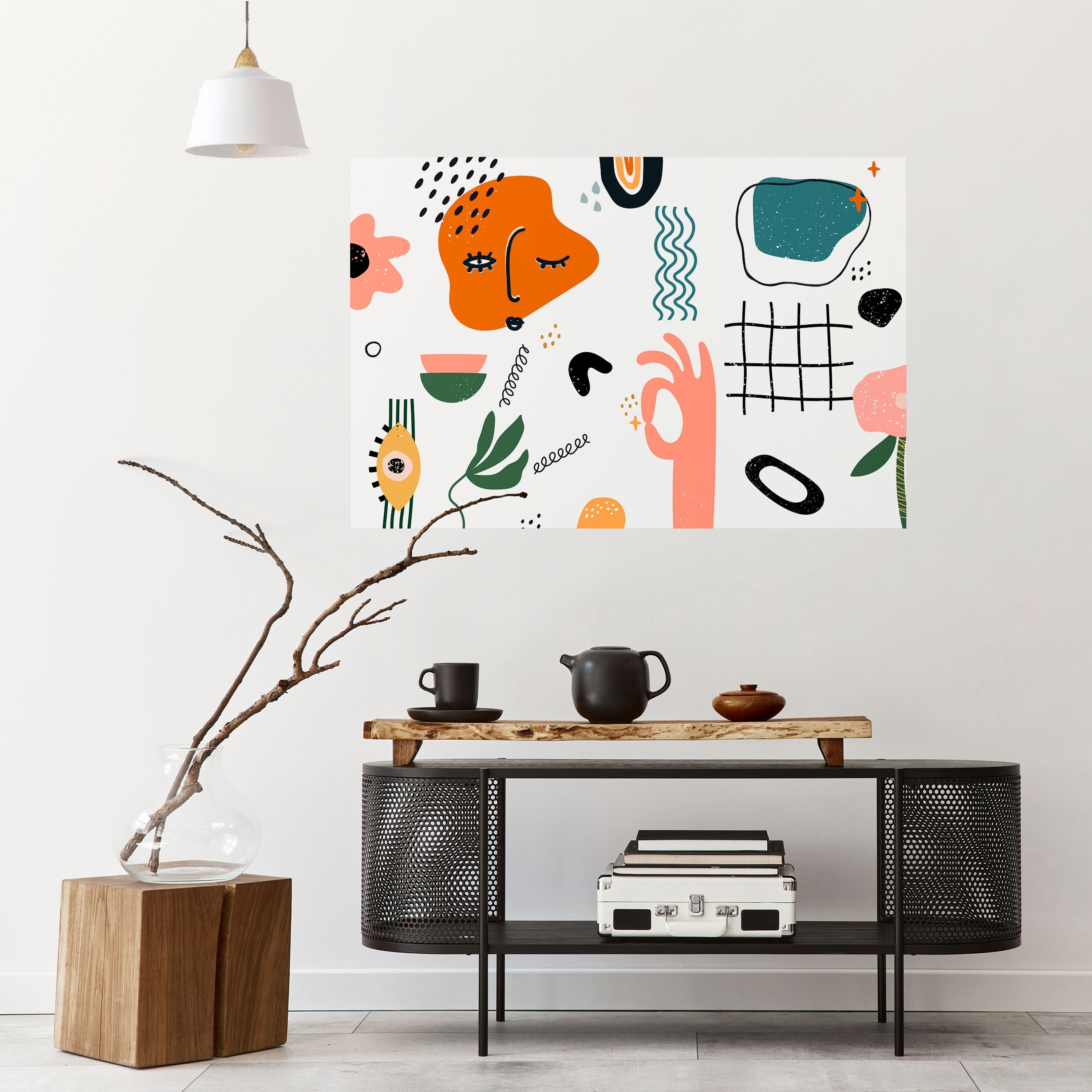 MATISSE WHIMSY Peel and Stick Horizontal Poster