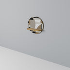 DELICATE MEMENTO Prateleira Redonda Decorativa em Efeito Carvalho