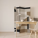 DELICATE MEMENTO 3-Panel Room Divider