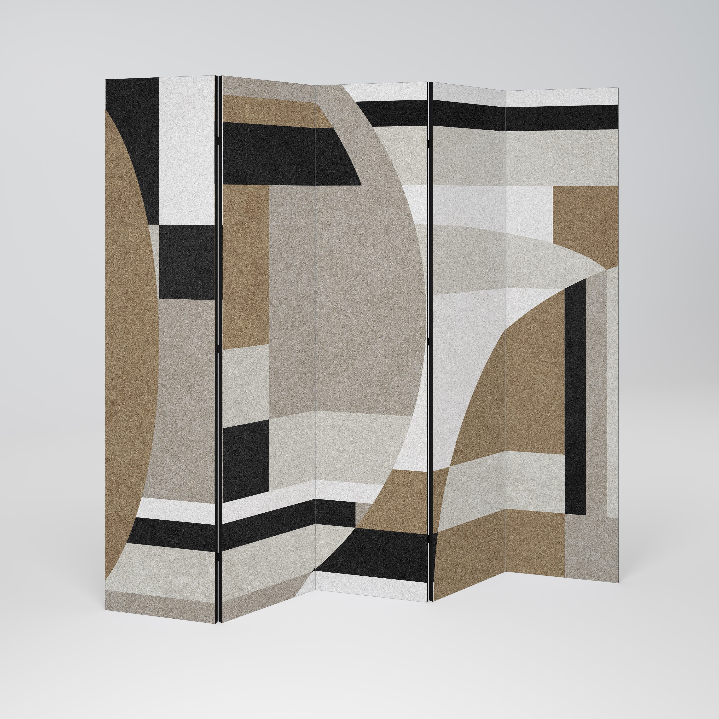 DELICATE MEMENTO Biombo Decorativo de 5 Painéis