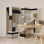 DELICATE MEMENTO Biombo de 5 Painéis