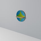 PERFECTION PICKS Prateleira Oval Decorativa em Efeito Carvalho